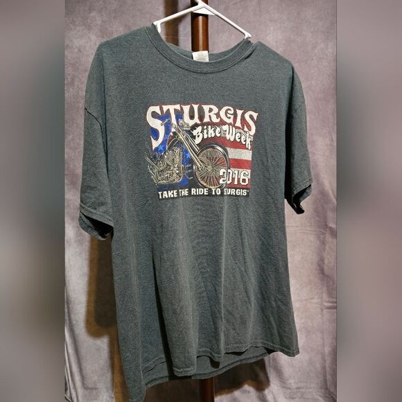Men's STURGIS BIKE WEEK 2016 Tee XL - Picture 5 of 5